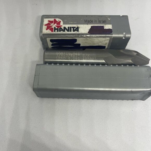 Hanita Chamfer End Mill 3/4” DIA x 3/4 x 1 inch 4.081 Lead 4242 - Picture 2 of 6